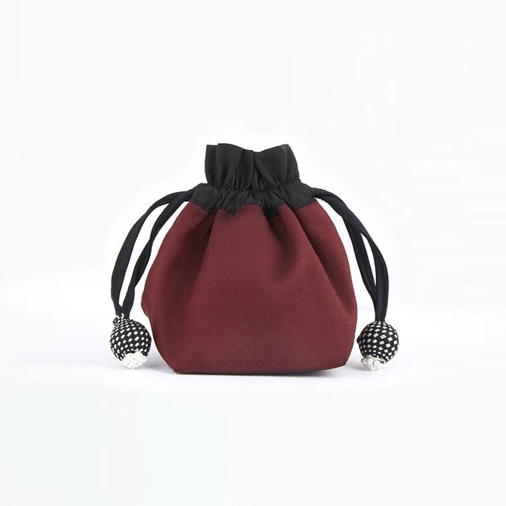 Мешочек для маркеров Knit Pro Lantern Moon Dahlia, ткань, бордовый, 350671
