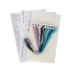 Набор для вышивания нитками Panna, Морской якорь, 20х24 см, Panna