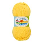 Пряжа Alpina Holly / уп.10 мот. по 50г, 200м, 500 желтый