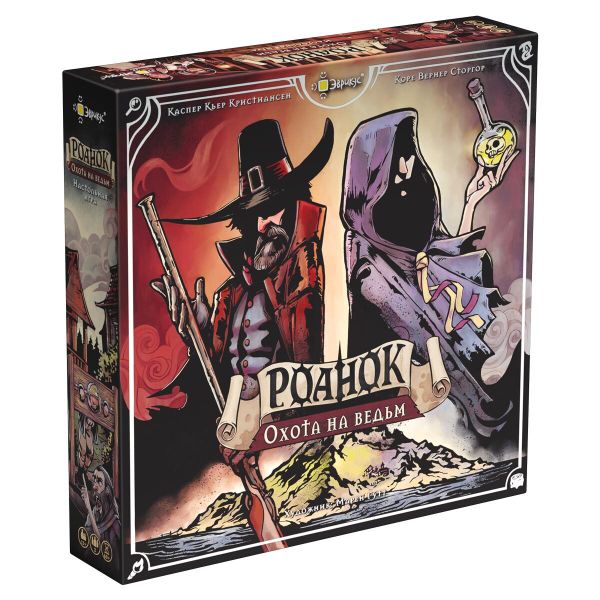 Игра настольная Роанок: Охота на ведьм, Эврикус PG-17358
