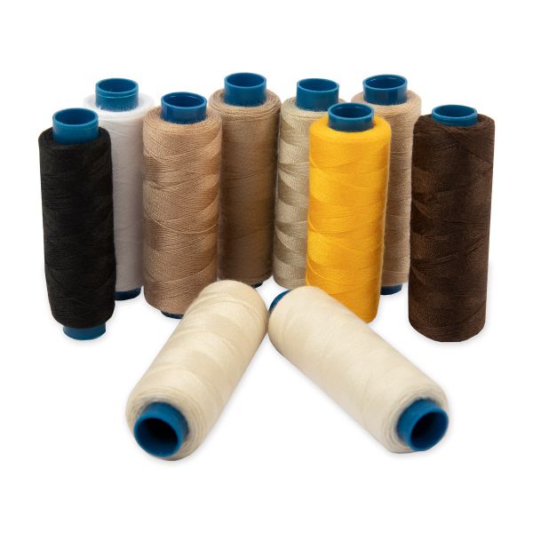 Нитки швейные бытовые Gamma 40/2, 183 м / 10 кат, ассорти 10