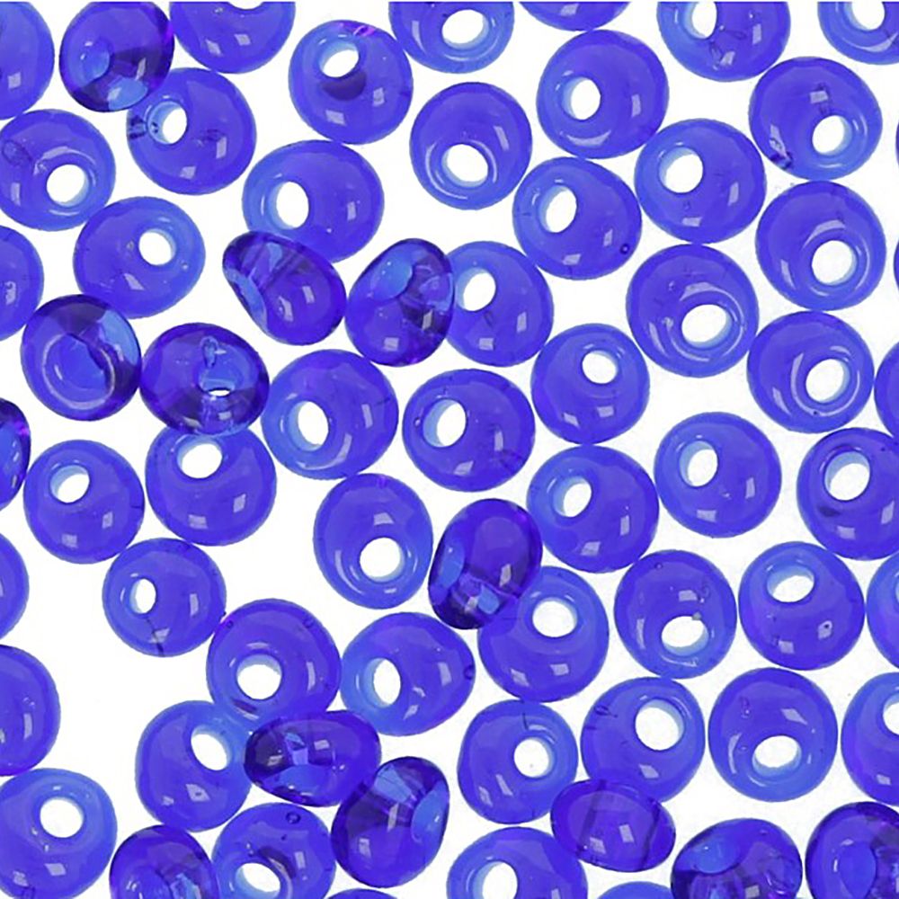 Бисер Toho Magatama 1 (3 мм), 25 г (5х5 г), 0008 яр.синий