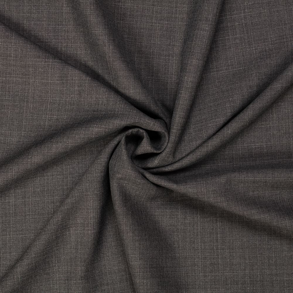 Ткань костюмная 184 г/м², 150х150±2 см, 03 т.серый/dark grey, Gamma SUTF-003N