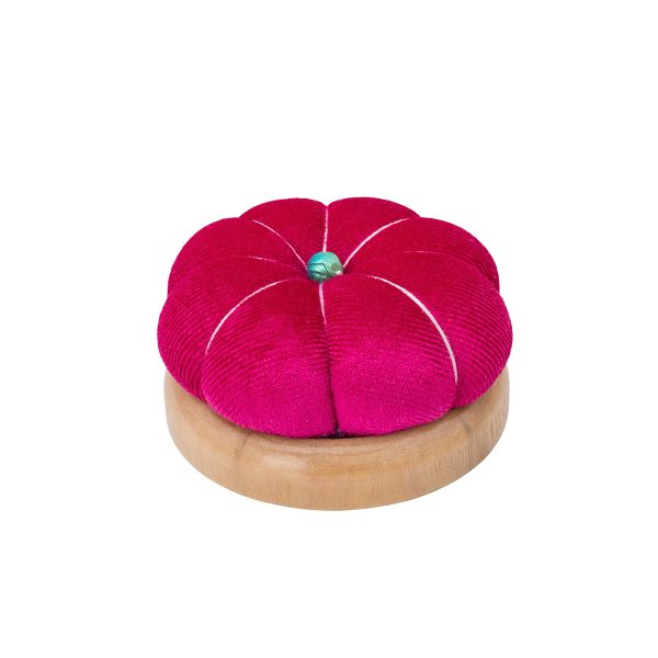 Игольница из ткани Цветок 7 см, ассорти (3)