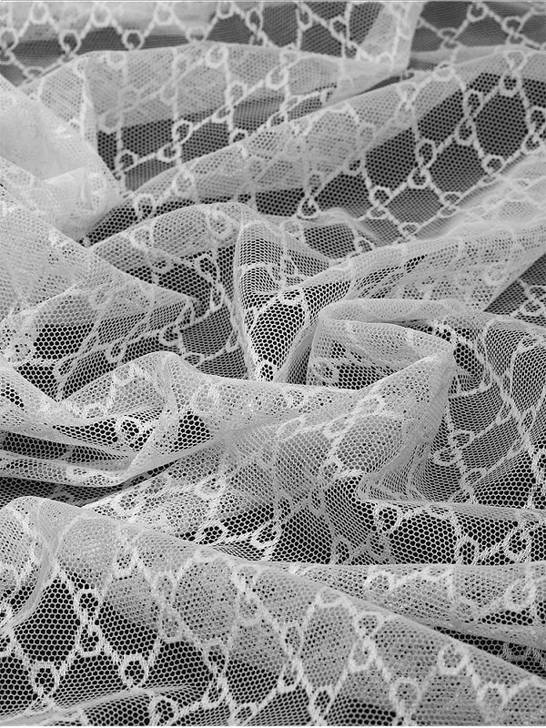 Сетка бельевая эластичная 70 г/м², шир.150 см / 20 метров, OLG119, белый