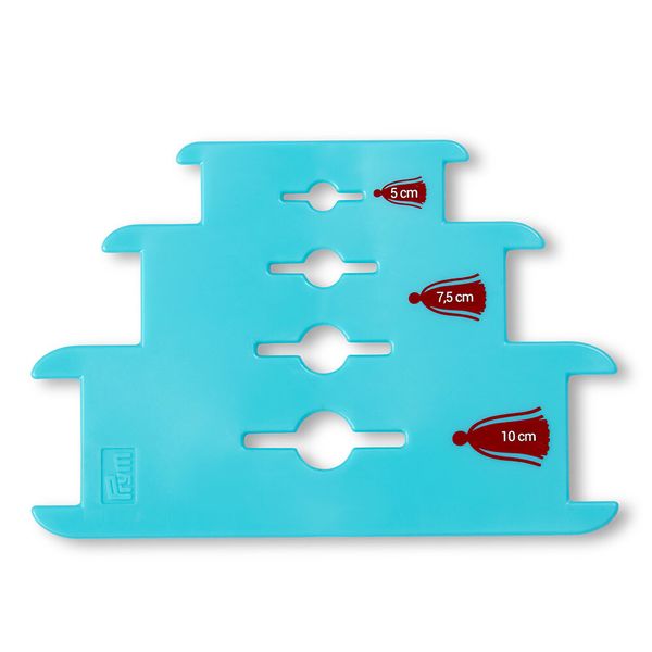 Устройство для изготовления кистей пластик, 10 см, 7.5 см, 5 см, Prym 624191