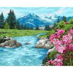 Картина по номерам Русская живопись, Свежесть Алтая 40х50см