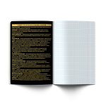 Тетрадь со справочным материалом Золотая коллекция, тиснение золотой фольгой, A5+ 48 л. на скобе 65 г/м², белизна 100 %, 10 шт, клетка, 01327 Золотая коллекция История, Светоч Т145