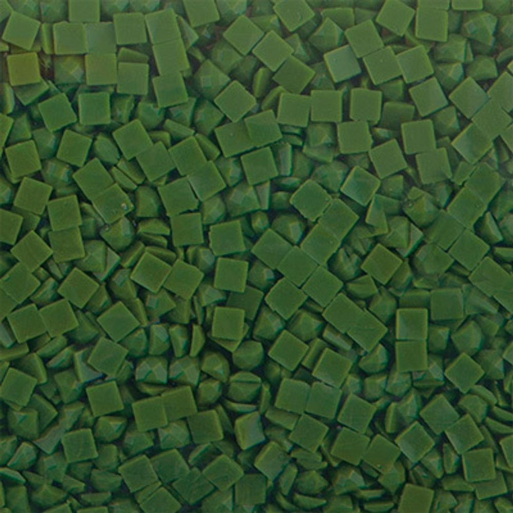 Стразы неклеевые акрил 2.3х2.3 мм, 10х10 г, /РП/, №0029 хаки-зеленый, Zlatka ZMS