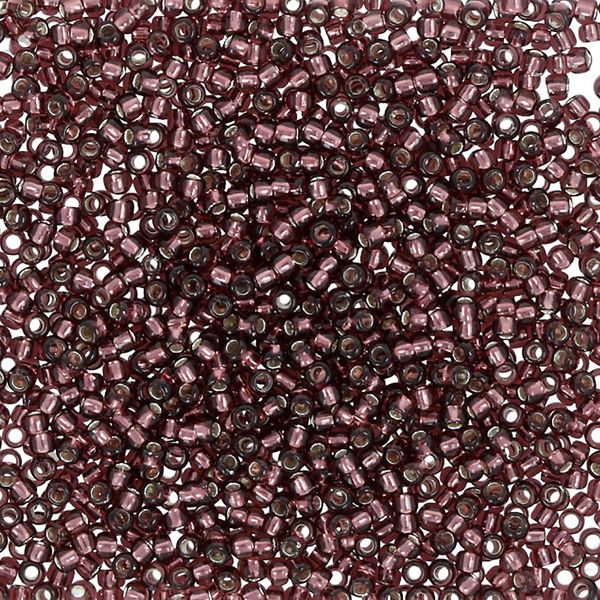 Бисер Toho 15/0 круглый (1.5 мм), 25 г (5х5 г), 0026C фиолетовый