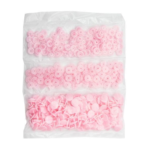 Кнопка рубашечная ⌀12,5/10мм пластик (≈100 шт) New Star (133 св.розовый)