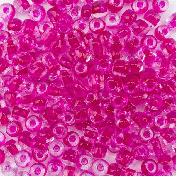 Бисер Astra&Craft 6/0 (4.1 мм), 150 г (10х15 г), цв. 139 цикламен/прозр.с цвет.центром