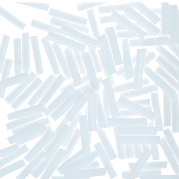 Бисер Toho Bugle 2 (9 мм), 500 г, 0041 белый