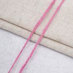 Шпагат джутовый ⌀1.4 мм / 50 метров (50 г), 2-ниточный, 1200 текс, евробобина, розовый