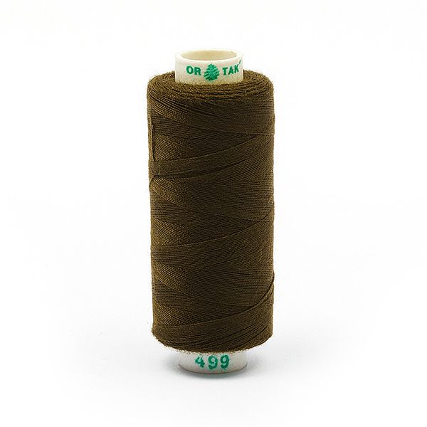 Нитки швейные бытовые Dor Tak 40/2, 366 м / 10 кат., 499 оливковый