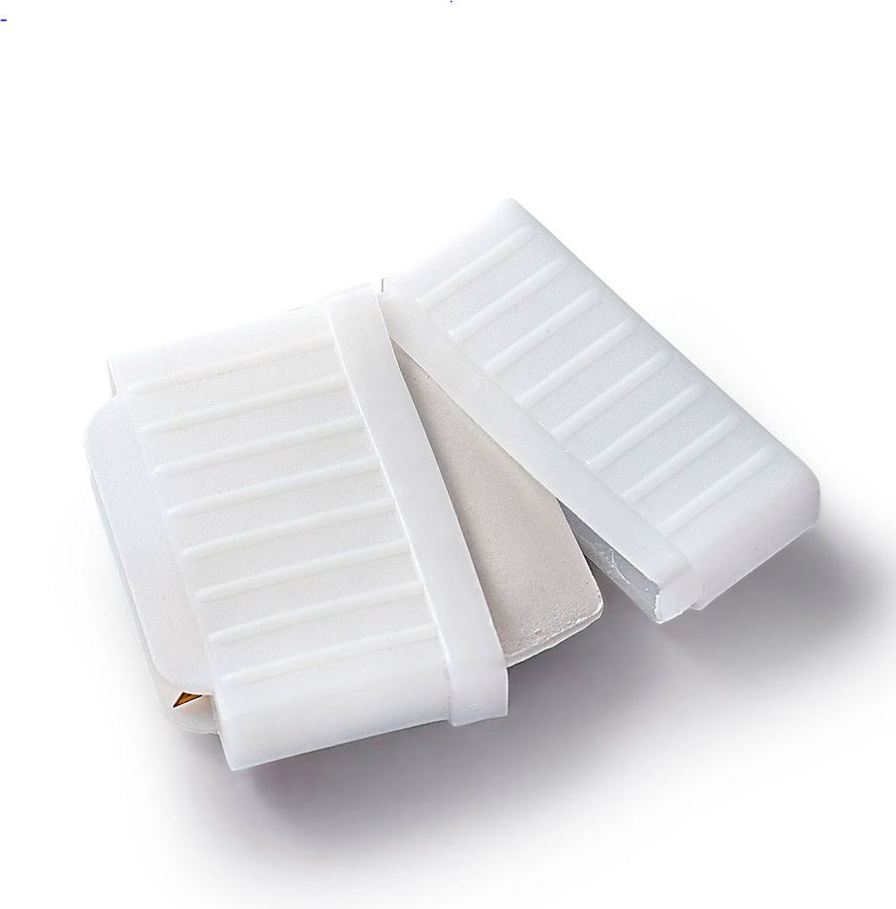 Мел портновский с держателем, белый, Prym 611819