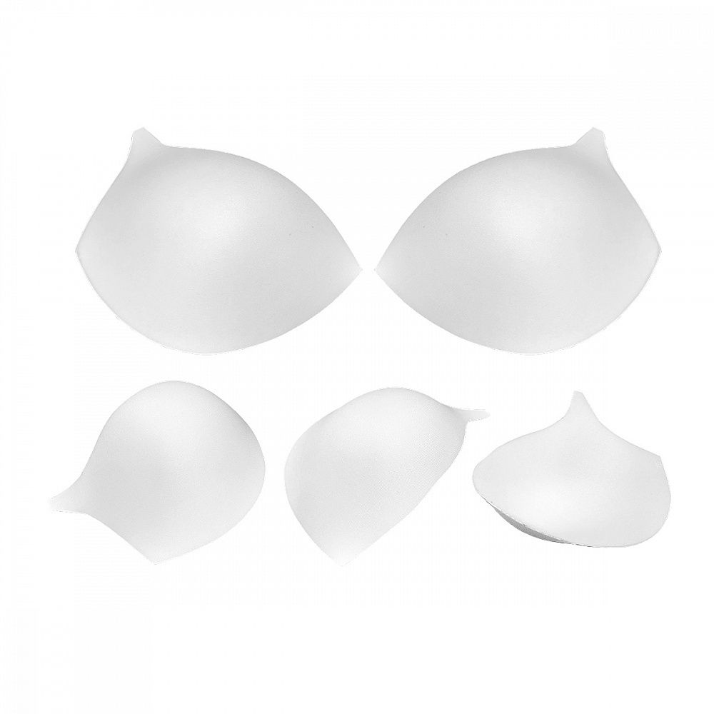 Бельевые чашечки для бюстгальтера с равном. наполн., (F6.4.01), разм.80, 01-белый 10 пар