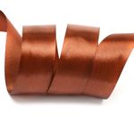 Лента атласная 1-сторонняя 25.0 мм / 27.4±2 метров, 4868 медный, Ideal