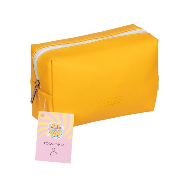 Косметичка 16.5х7х11.5 см, №03 желтый, Lol&Pop LLP-300