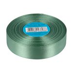 Лента атласная 1-сторонняя 25.0 мм / 33±2 метра, 105 зеленый, Gamma