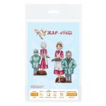 Набор для вышивания нитками МП Студия, на пластиковой канве Врачи 19х12см