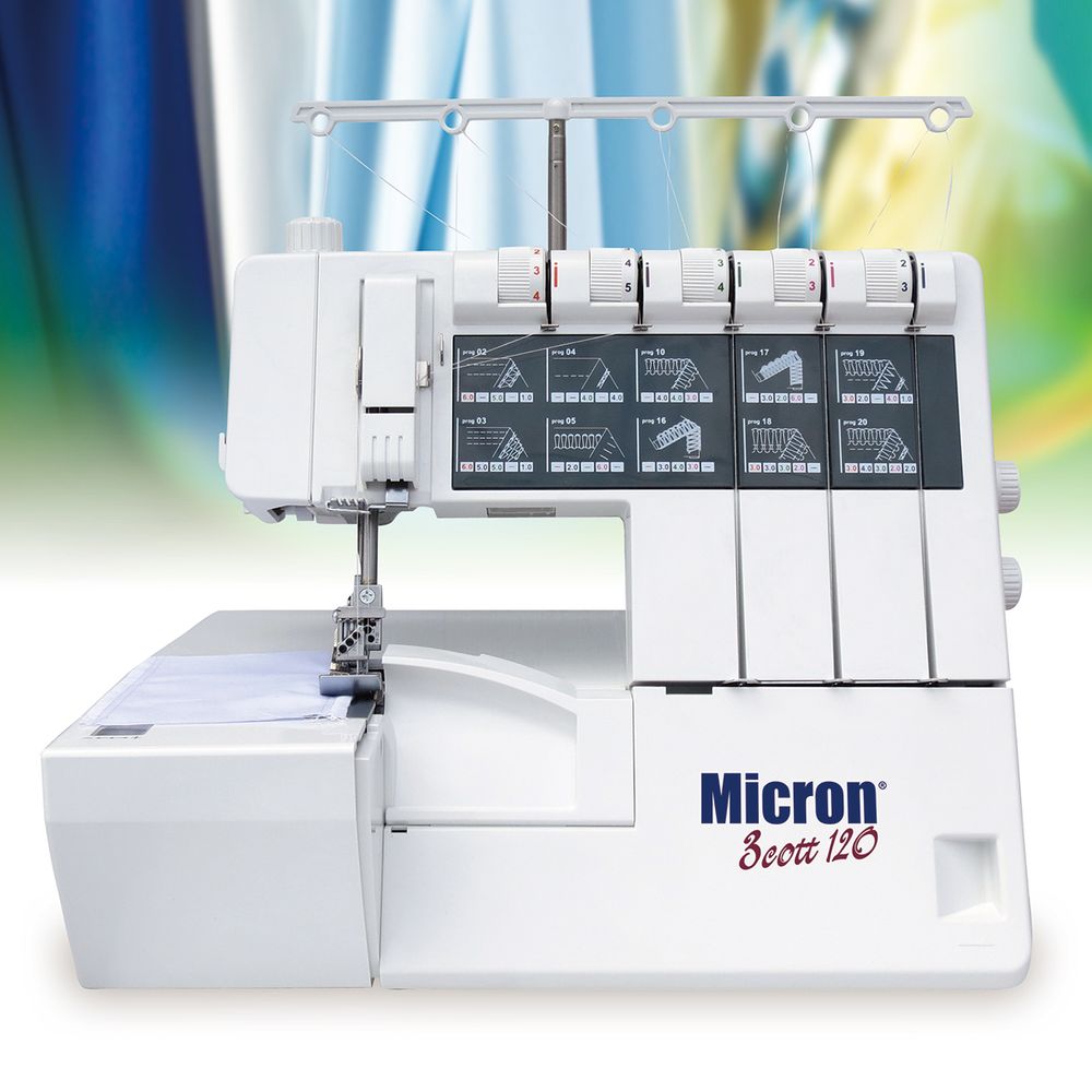 Коверлок Micron 3cott 120