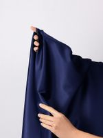 Атлас стрейч для нижнего белья 107 г/м², 125 см / 25 метров, 0180 цв.061(05) темно-синий