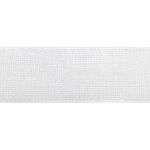 Лента контактная липучка (велкро) пришивная 50 мм / 25 метров, белый, ПАРА (крючок+петля), качество "C"