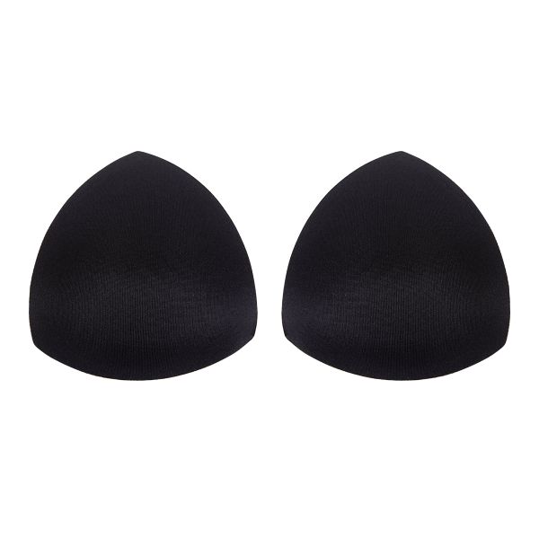 Бельевые чашечки для бюстгальтера треугольные пуш-ап р.10 (р.70), 5 пар, черный, VFN3-10