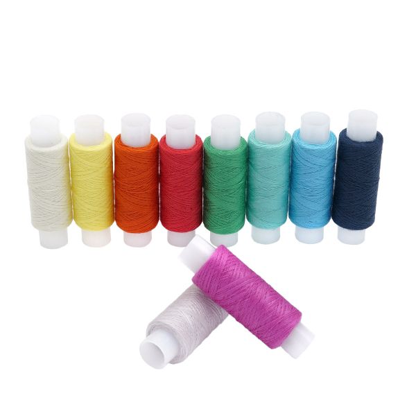 Швейные нитки (набор) 50/2, 10 кат. по 200 метров, ассорти №15, Astra&Craft