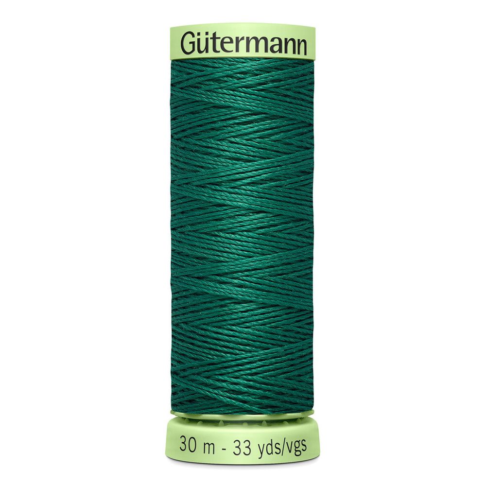 Нитки отделочные Gutermann Top Stitch, 30м, 916 галапагосский зеленый, 5 катушек