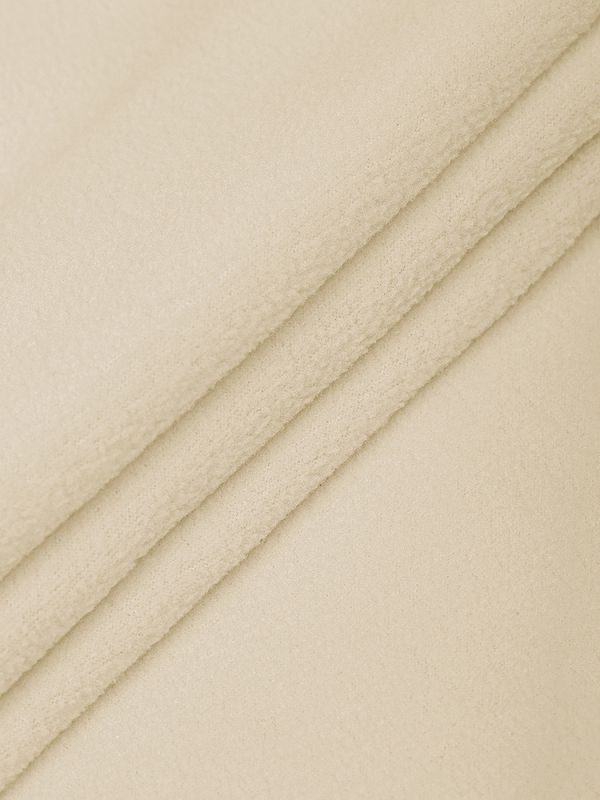 Флис 2-сторонний 190 г/м², 150 см / 2 метра, TBY-0059-103.2, цв.F103 молочный