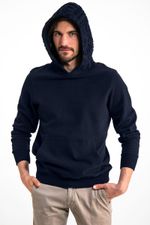 Футер 2-нитка петля гладкокрашеный, 230 г/м², 74% х/б, 21% п/э, 5% эласт, 180 см, цв. темн.синий, 6м /TOS/