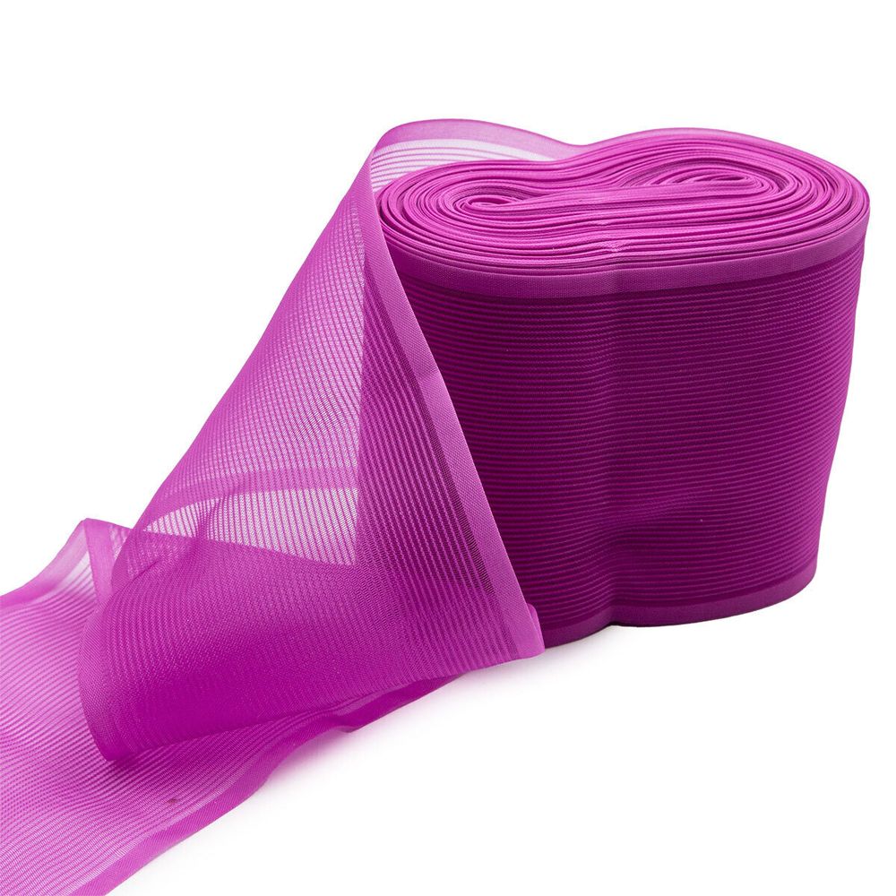 Лента для бантов (капрон) _8 см, 25 м (сирень) С3501