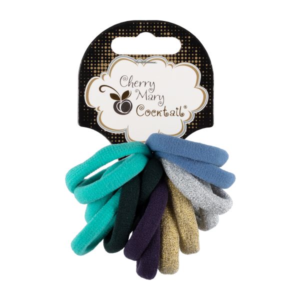 Набор резинок для волос 5х14 шт, №01, Cherry Mary V/R6204