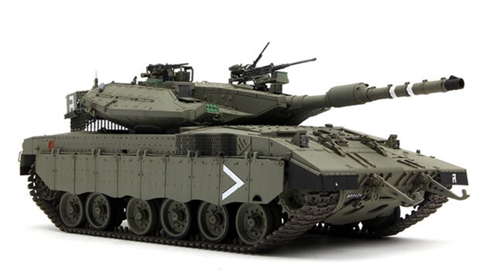 Модель сборная: танк, Main Battle Tank Merkava Mk.4m W/Trophy Active Protection System 1/35, Meng TS-036