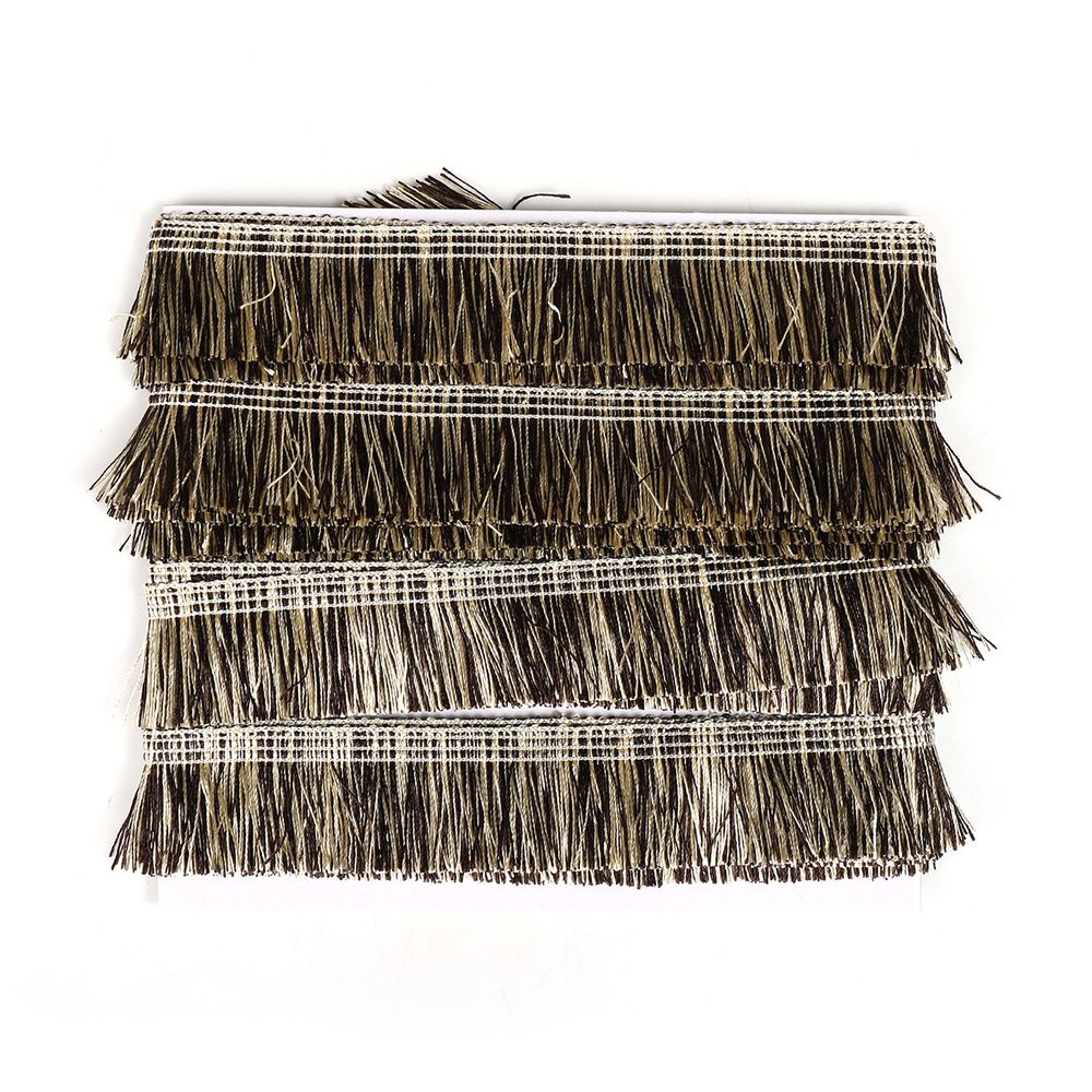 Бахрома отделочная 40.0 мм / 10 метров, 6155-0328 цв.6350 коричневый