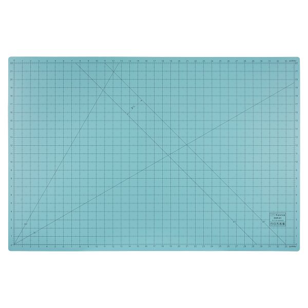 Мат для резки 2-сторонний 90х60 см, формат А1, Gamma DKR-01