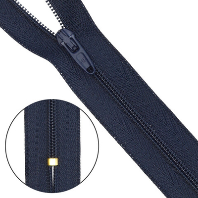 Молния спираль (витая) брючная Arta Т4 (4 мм) 1 зам., н/раз., 20 см, цв. 196 т.синий, уп.10 шт