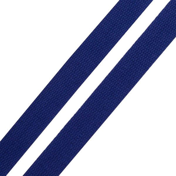 Стропа (ременная лента) 26 мм / 100 метров, [17.55 г/пог.м], матовая, имитация хлопка, 11 индиго, 3Al357