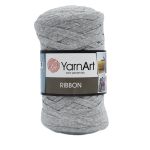 Пряжа YarnArt (ЯрнАрт) Ribbon / уп.4 мот. по 250 г, 125м, 757 серый