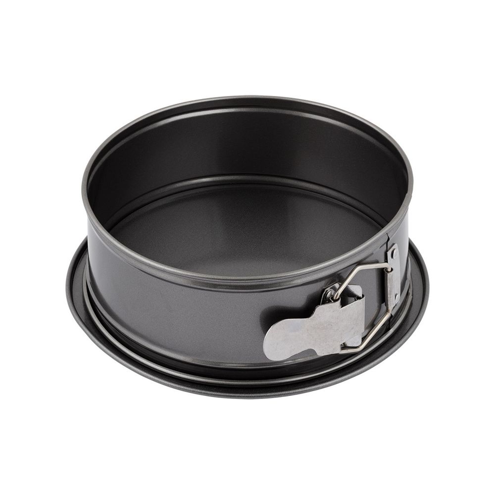 Форма металлическая разъемная с увеличенным дном ⌀18 см, серый, S-Chief FPC-0052