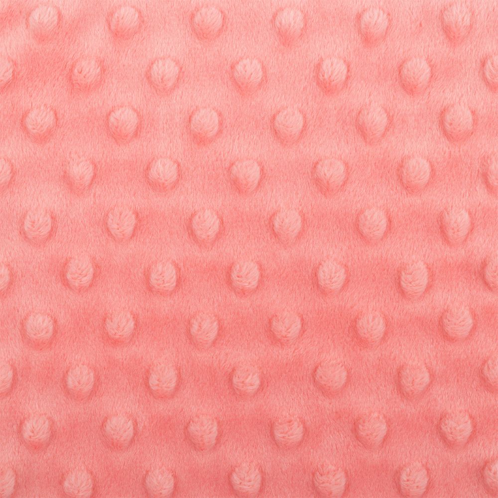 Плюш (ткань) Peppy 02 PEVD 309 г/м², 48х48 см, 31 коралловый