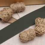 Резинка вязаная 50.0 мм / 25 метров, оливка