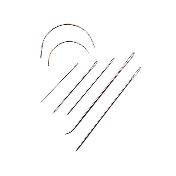 Иглы ручные для шитья, 7 шт, с матрасными иглами, Gamma N-221