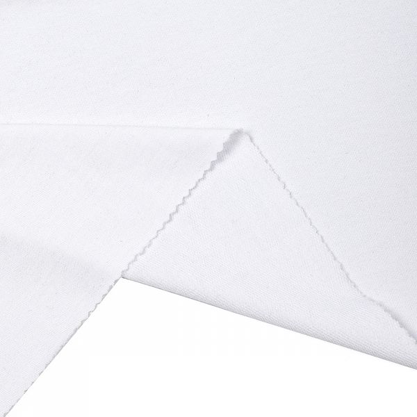 Футер 2-нитка петля поливискоза стрейч 220 г/м², 160 см / 3 метра, ФУТ2Х.TBY.ПЭ-ВИС.БЕЛ.3, цв.белый