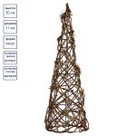 Флористический каркас 11х11х30 см, коричневый, Blumentag MRB-17