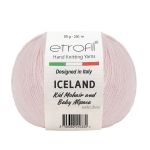 Пряжа Etrofil (Этрофил) Iceland / уп.10 мот. по 50 г, 250м 04060 светло-розовый