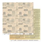 Бумага для скрапбукинга Вокруг меня. Газеты 190 г/м², 30.5х30.5 см, 10 шт, 6, Mr.Painter PSR 2606