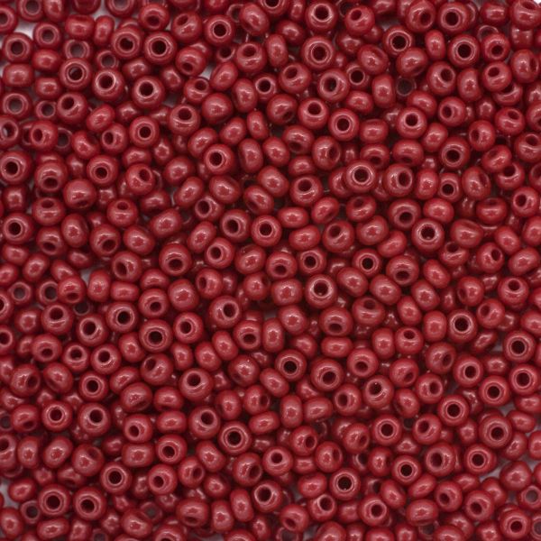 Бисер Preciosa непрозрачный 10/0 (93310), круг. отв., 500г (Ч)